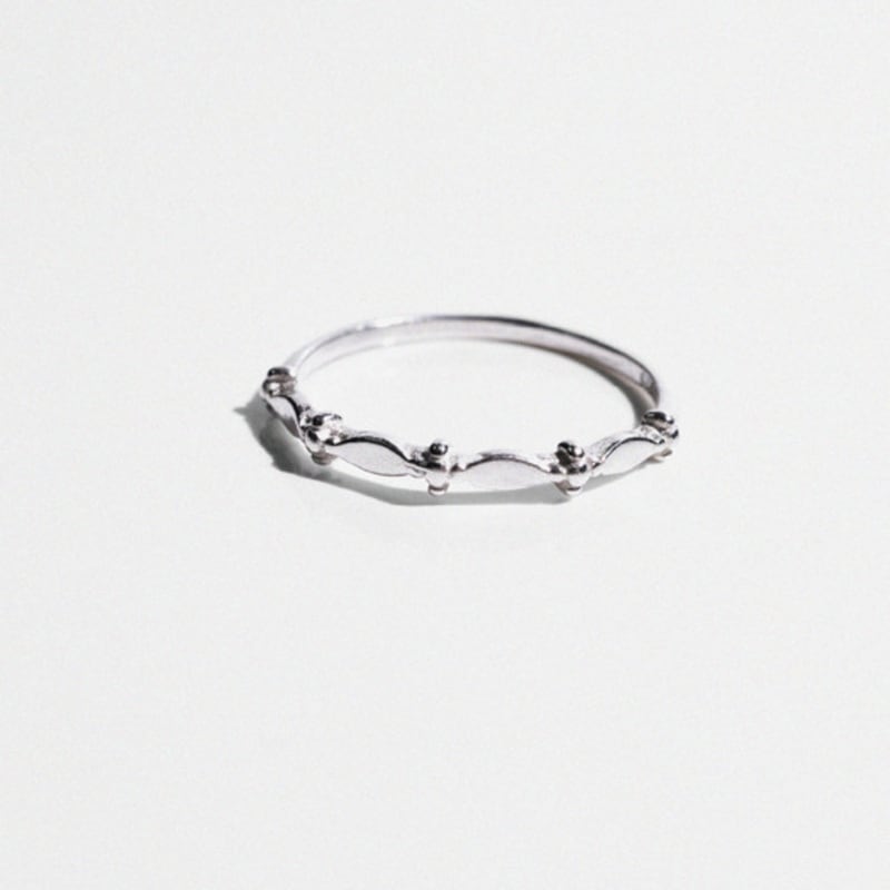 Kiee Oshimu (Silver 925) 002 Shark Ring