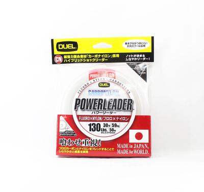 Yo Zuri Duel Powerleader Amestec Nailon Fluorocarbon 50m 130lb H3336 (1127)