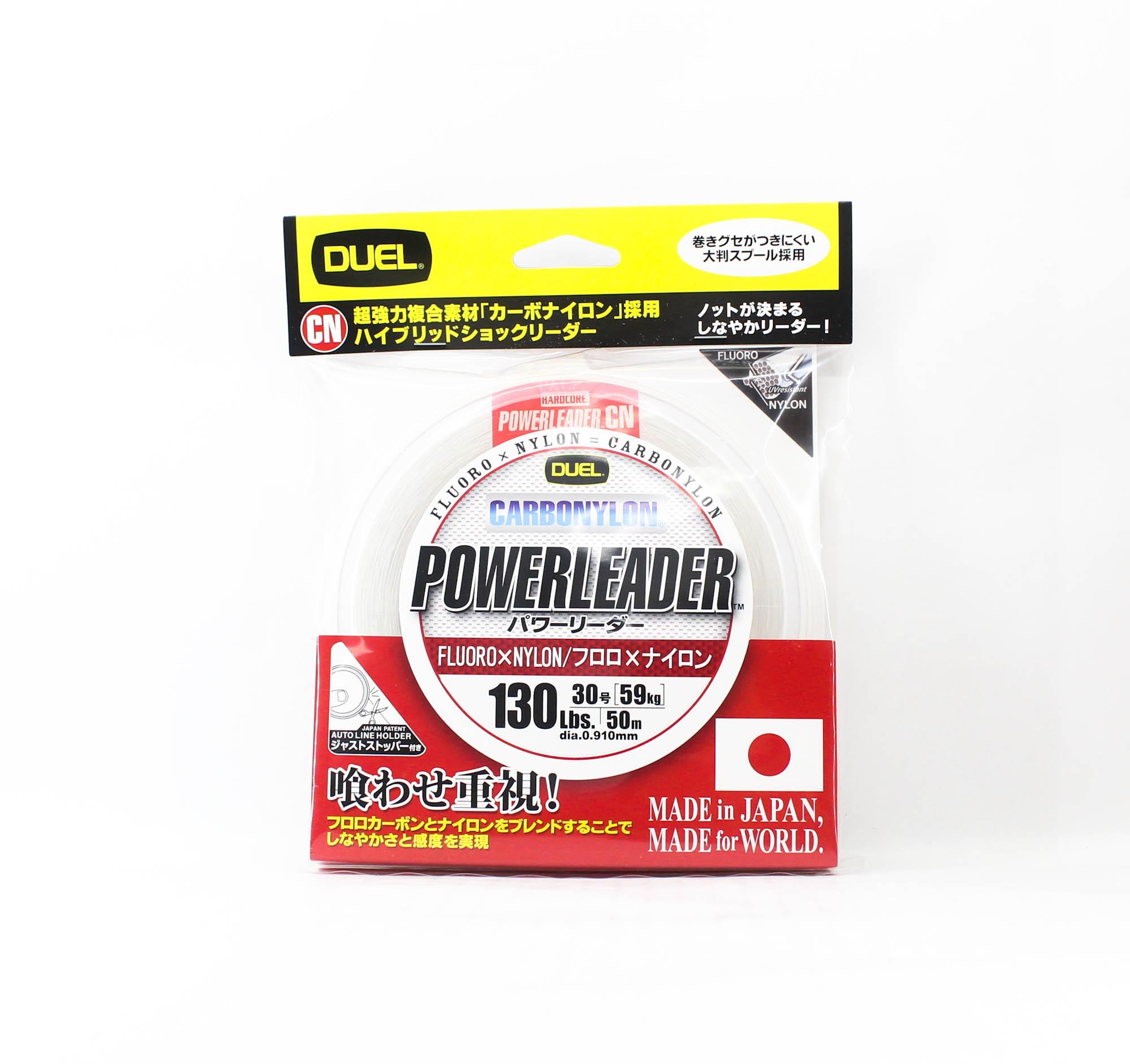 

Yo Zuri Duel Powerleader Fluorocarbon Nylon Blend 50m 130lb H3336 (1127) чистый