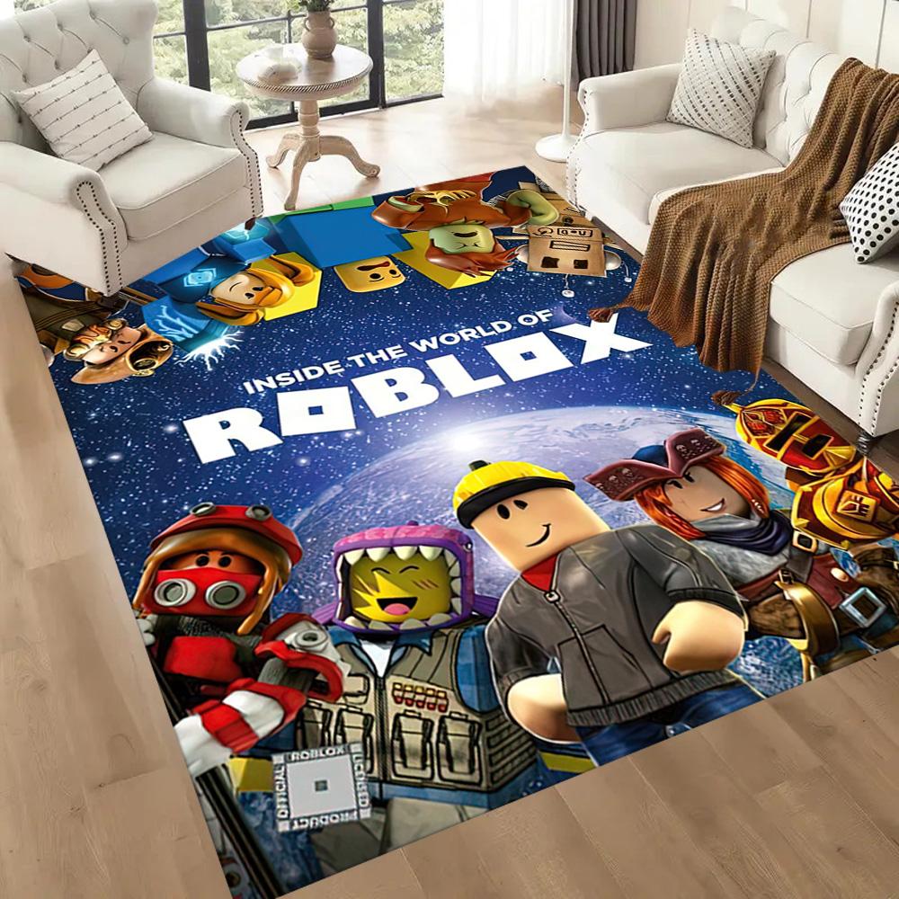 Roblox Square Rugs Are a Great Choice for Living Rooms, Bedrooms, Home Décor, and As Gifts