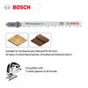 Bosch Professional  saw blade Hardwood Fast Cutting Jigsaw Blade T144DF 100mm