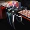 Easy to Use Portable Guitar Capo Metal Spring Clamp Capo Ukulele Capo Suitable for Both Novice and Experienced Musicians