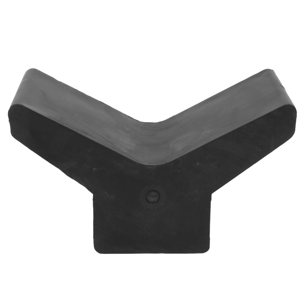 Rubber Bow Y Block Black Rubber Bow Stop for Ski Boat Fishing Boat Sailboat Trailer