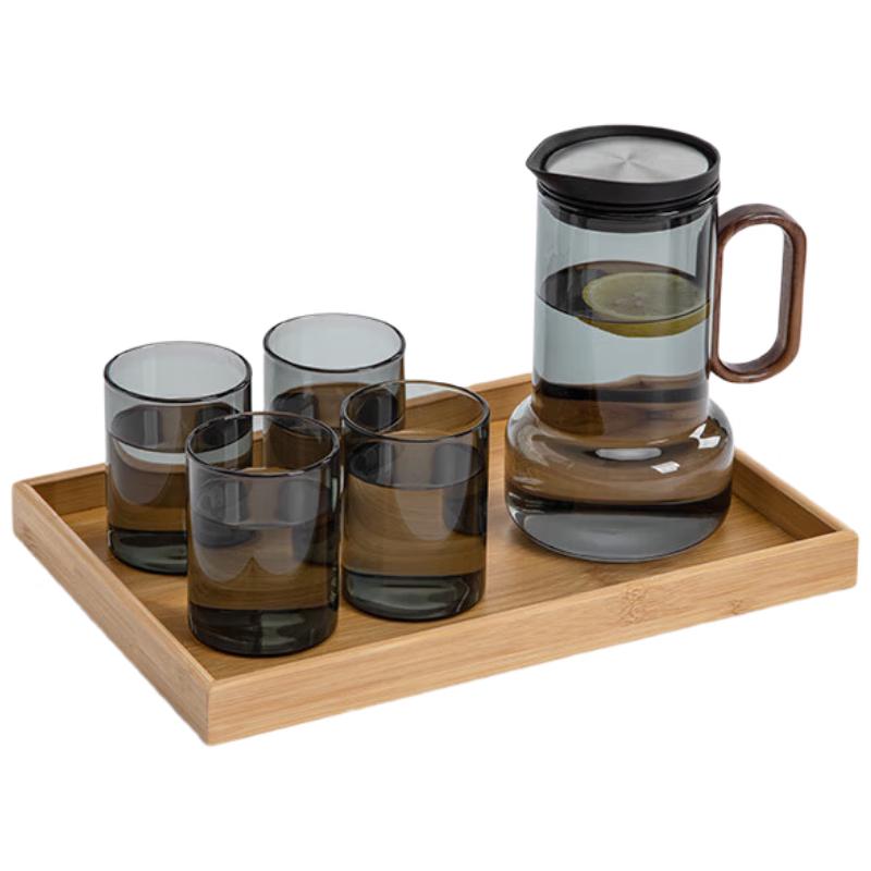 Набор стеклянных чайников и кувшинов для холодного заваривания Nanshan Glass