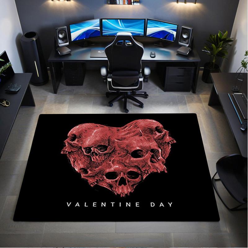 Halloween  Horror Rug - Home Carpet Office Decorative Carpet For Living Room Bedroom Door Mat Floor Rug Computer Chair Area Rug