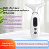 LED Cross-Neck Facial Massager: Lifting, Firming, and Hot Compress Skincare Tool for Women