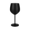 Sklenice na víno z nerezové oceli 18oz velkokapacitní poháry na víno Nerozbitné sklenice na víno z růžového zlata KTV Bar Party Cocktail Glass
