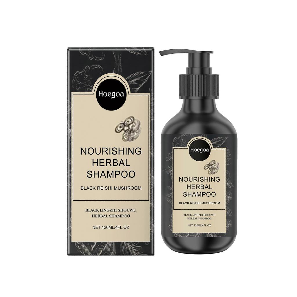 Herbal Nourishing Shampoo, Cleans And Moisturizes Scalp Care Strengthens Hair, Softens And Lustrous Shampoo