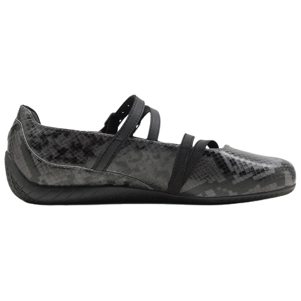 Puma Speedcat Ballet Snake Print Women Sneakers Black Cool-Dark-Gray Black------Details 405326-02