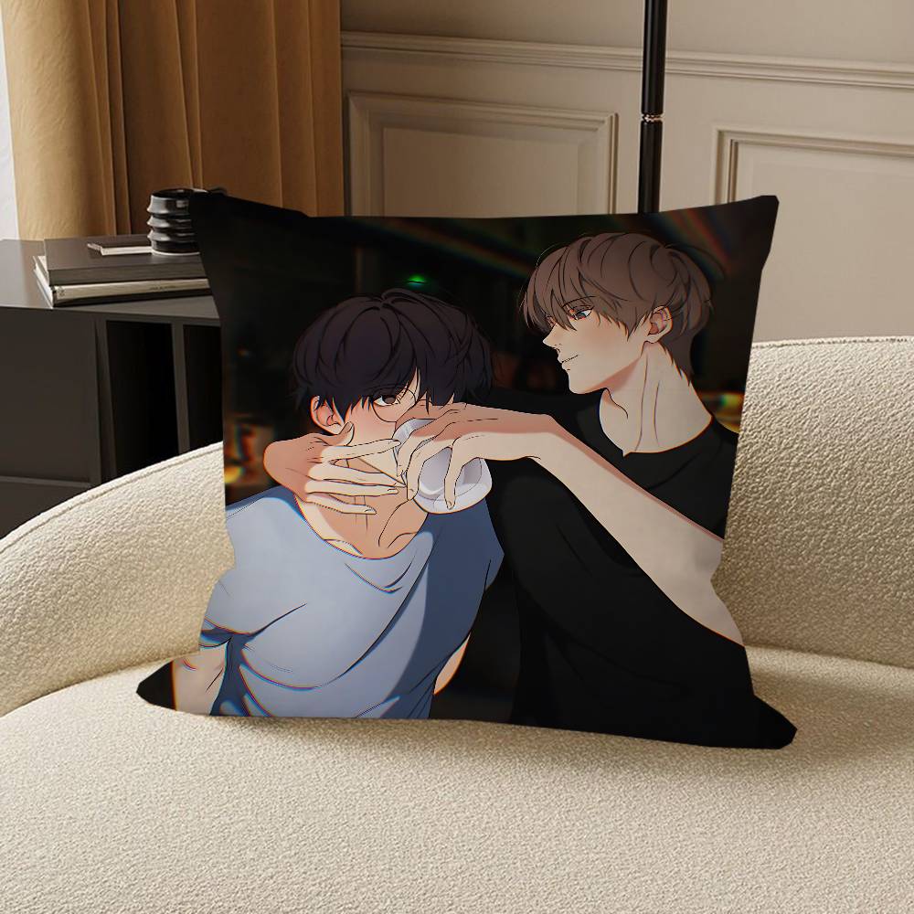 Anime Lost In The Cloud Pillow Cushion Cover Pillowcase Living Room Sofa Home Decor Customized