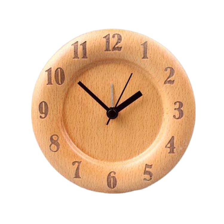 Custom Solid Wooden Alarm Clock