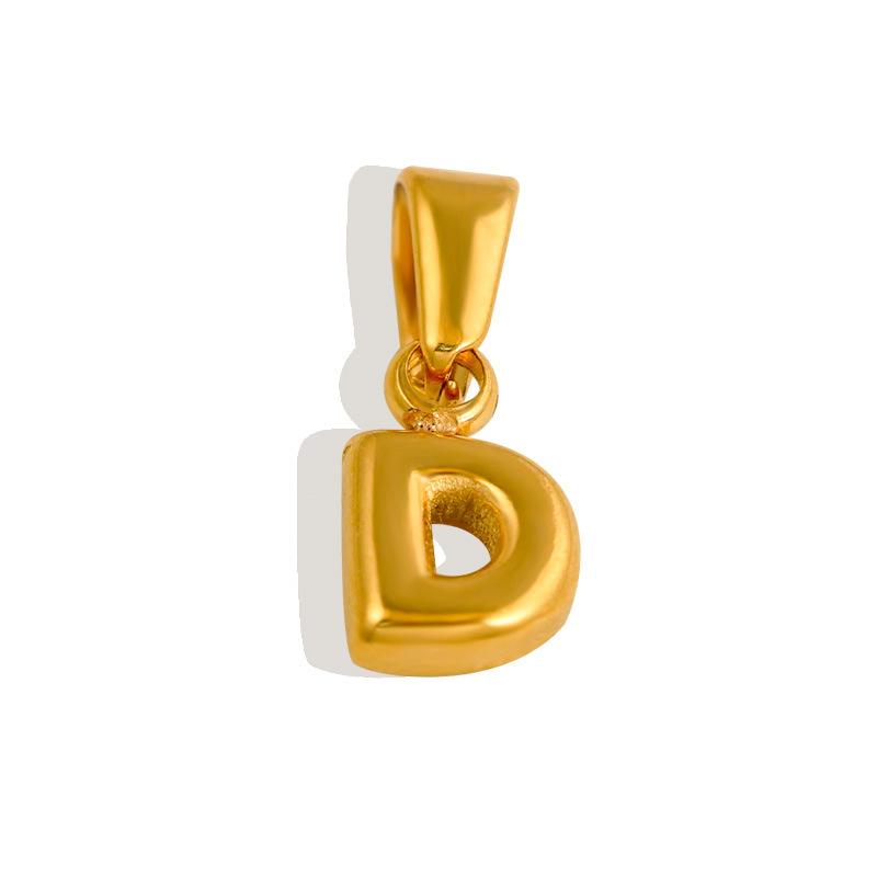  3Pcs Mini Bubble 26-letter English Letter Pendant Suitable for Necklace Making DIY Jewelry Gift Making Waterproof Jewelry