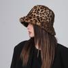 Thicken Women Plush Bucket Hat Korean Style Fluffy Fisherman Caps Winter Warm Hat  Outdoor