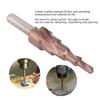 Triangular Shank Hole Opening Tool High Speed Steel M35 Hole Reamer Step Drill Bit Set  Counterbore