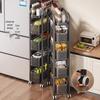 Muya Slim Rolling Kitchen Storage Cart