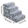 Dog Stairs for Bed Couch Sofa,Soft,High Density Foam Lightweight,Dog Step,Pet Older Dogs