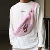 Nike Sportswear Heritage Logo Zip Closure Polyester Crossbody Chest Bag Unisex bags Berry-Pink BA5750-663