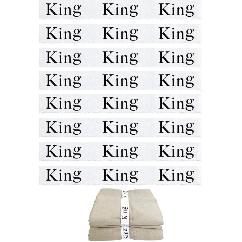 4pcs Bed Sheet Organizer Bands, Closet Organization Sheet Straps, Sheet Keepers Elastic Sheet Storage Sheet Sets for Organizing, Linen Labels Bedding