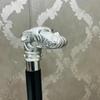 Solid Brass Bulldog Head Handle Wooden Walking Stick 93.98 cm Fathers Mothers Grandfather Grandmother Wedding Anniversary Gift
