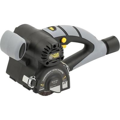 Kompaktowa szczotka do renowacji 420W z listkami ściernymi Ø80mm