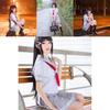 Love Live Sunshine Aqours Takami Chika Uniform Sailor Suit Cosplay Costume Skirt For Anime Fans