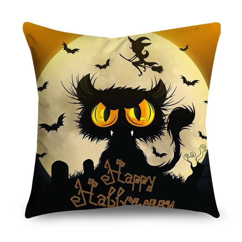 Halloween Easter Printed Pattern Cushion Cover for Home Living Room Sofa Decoration Throw Pillow Pillowcase