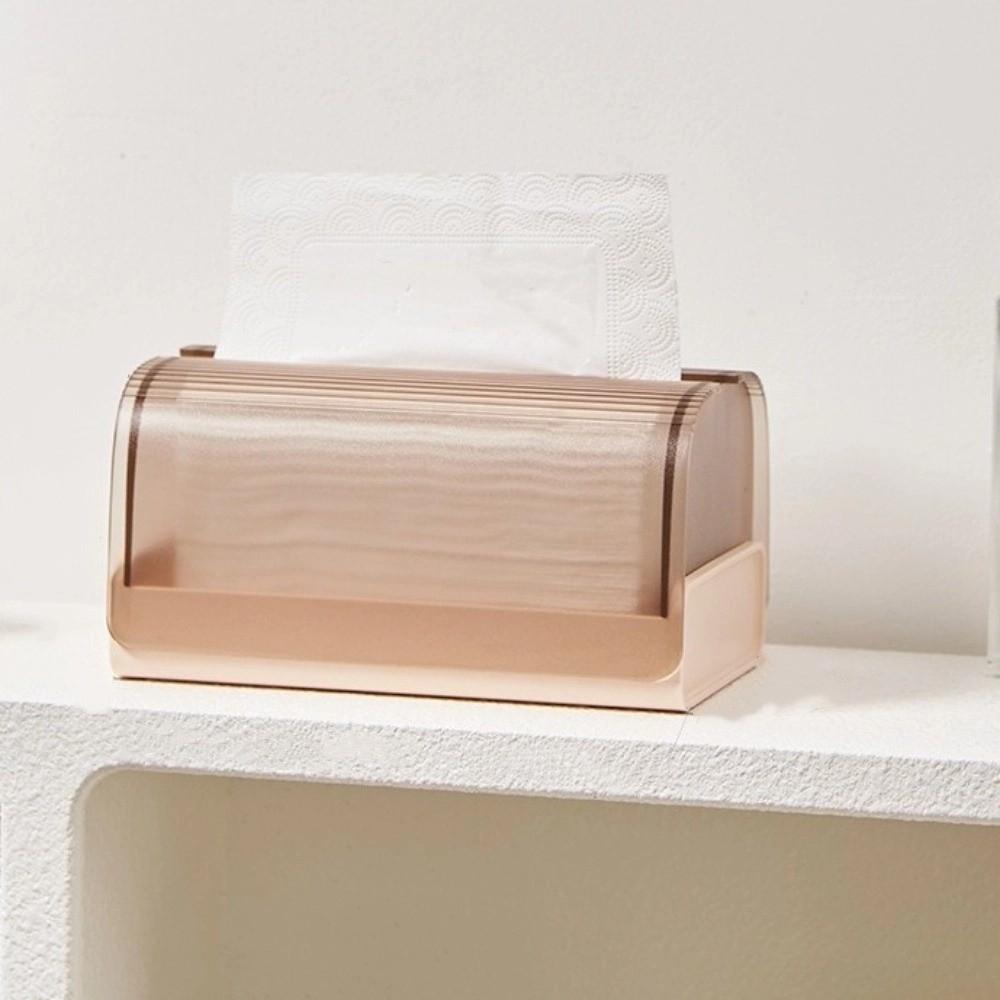 Plastic Napkin Paper Box Light Luxury Tissue Holder Practical Napkin Holder  Office