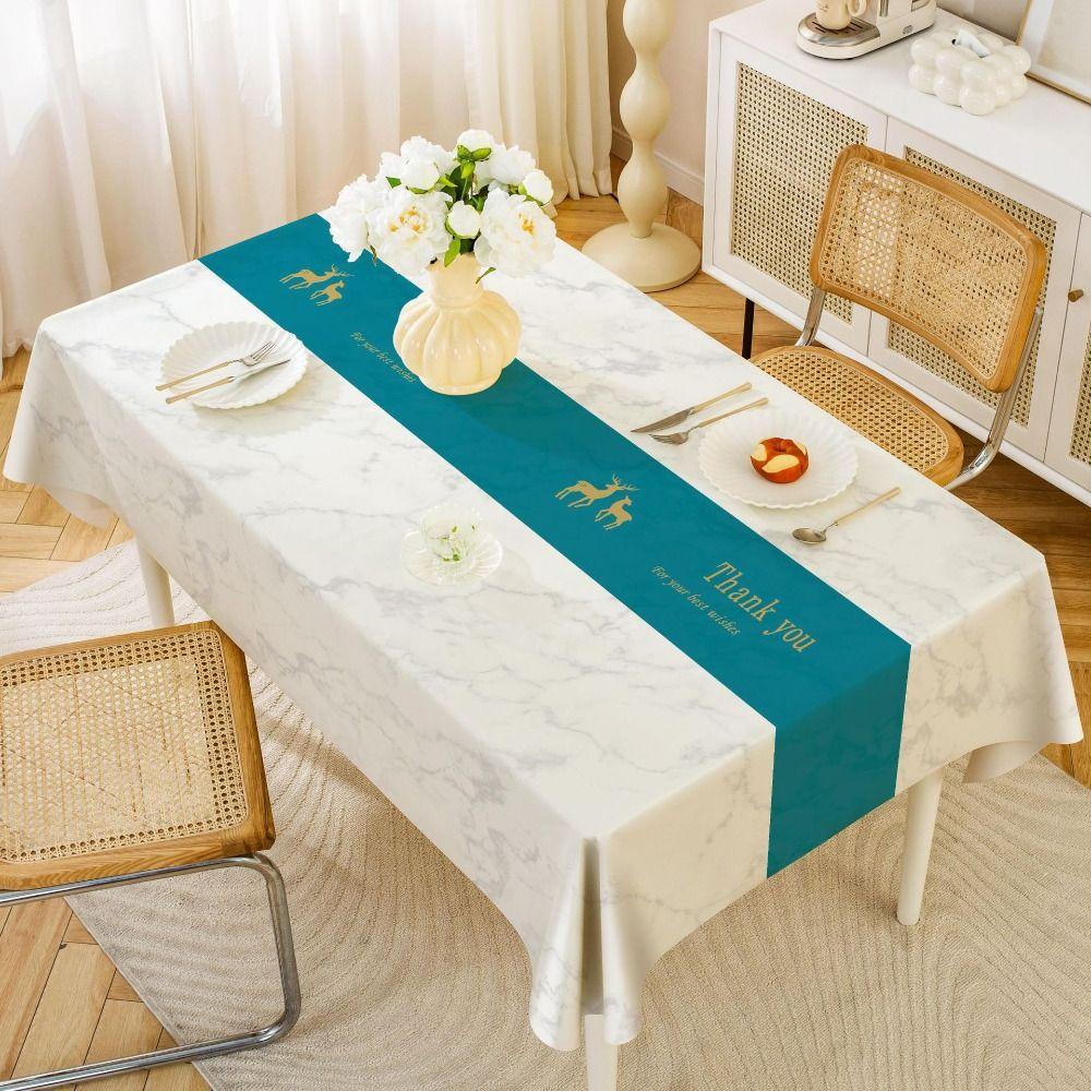 Vintage Chinese-style Tablecloth Thickened Dessert Table Cover Floral Tablecloth  Wedding