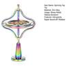 Fingertip Gyro Anti-gravity Super Sound-off Rotated Zinc Alloy Colorful Gyro Stress Relief Fidget Toy Fingertip Spinning Top Decompression Spinner