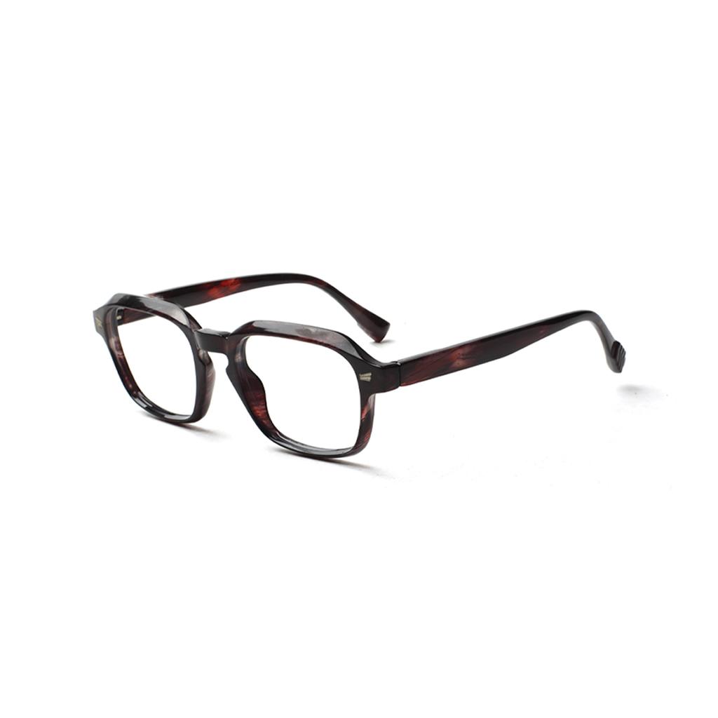 TRUEZING Reading Glasses for Men Women Rectangular Spring Hinges Comfortable and Durable Prescription Eyeglasses