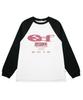 ESCAPEFROM Pink Check Escf Logo Collage Print Long Sleeve [3 Colors]