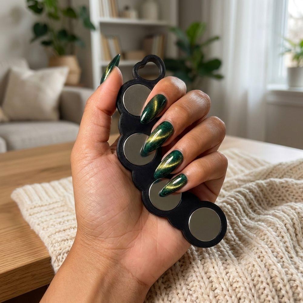 Long Ultra-Strong DIY Cat Eye Nail Art Tool Gradient Effects Cat Eye Gel Magnetic Tool Nail Tech