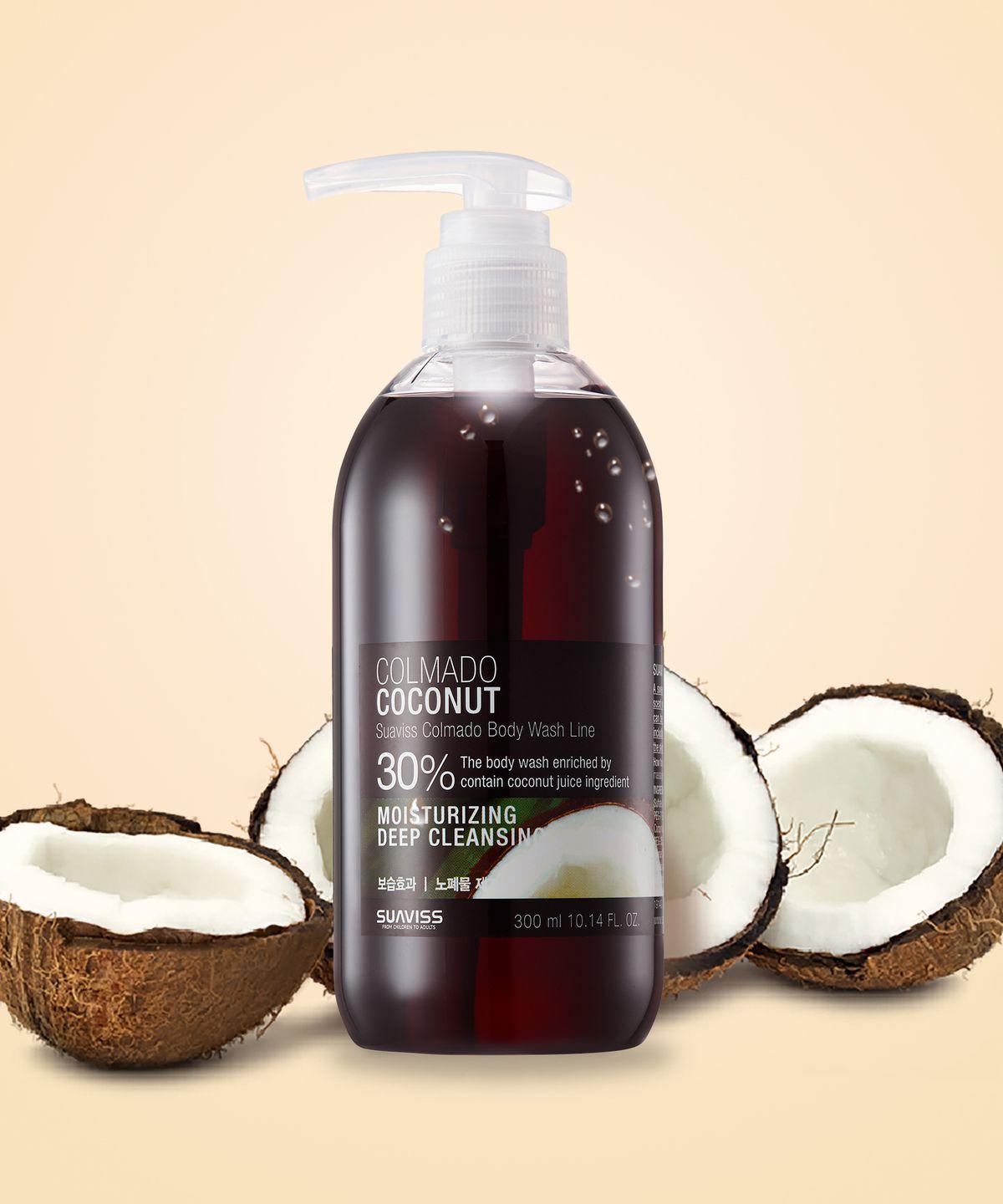 Colmado Coconut Body Wash 300ml x 2