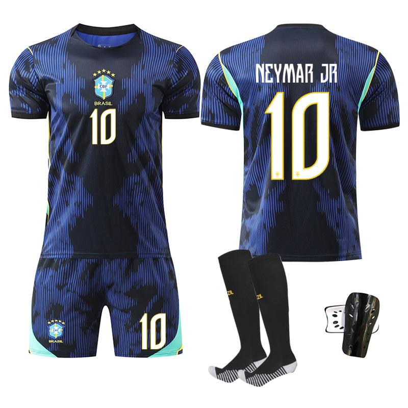 Brazil 2026 World Cup Away 10 Neymar Soccer Jersey Set