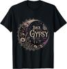Back To the Gypsy That I Was Celestial Moon Boho Aesthetic T-Shirt