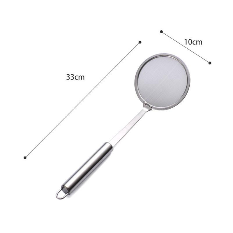 

Супер-тонкая сетка из нержавеющей стали Дуршлаг для масла Фильтр для пищевых продуктов Шумовка Сито для муки Кухня Кухонные принадлежности Кухонные принадлежности