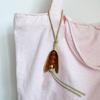Handmade Pea Shape Key Holder Youthful Backpack Ornament Leather Texture Unique Key Pendant Suitable for Key and Car
