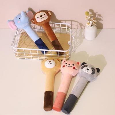 Scratch An Itch Soft Animal Massage Hammer Stick Massage Tool Hand-held Plush Meridian Slap Stick Hanging Plush Back Beater