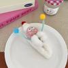 1 PCS Women's Hair Claws Cartoon 3D Dolls Kawaii Cute Sweet Plush Hair Clips Funny Fashionable Verstaile Hair Accessories Girl