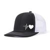 Custom Letter Mesh Baseball Cap With Breathable Cotton For Outdoor Sports And Socials