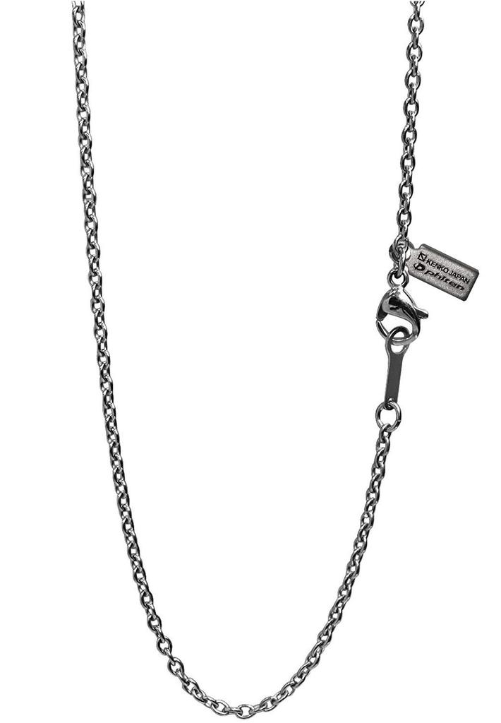 KJ Phiten [Limited Edition] Titanium Necklace, Azuki Pattern, 1.9mm Width, 40-60cm (45cm), Made in Japan, Hypoallergenic