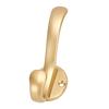 10 Pack Heavy Duty Aluminum Alloy Wall Coat Hooks No Drill Or Drill Dual Use Rust Proof Bathroom Towel Hook Entryway