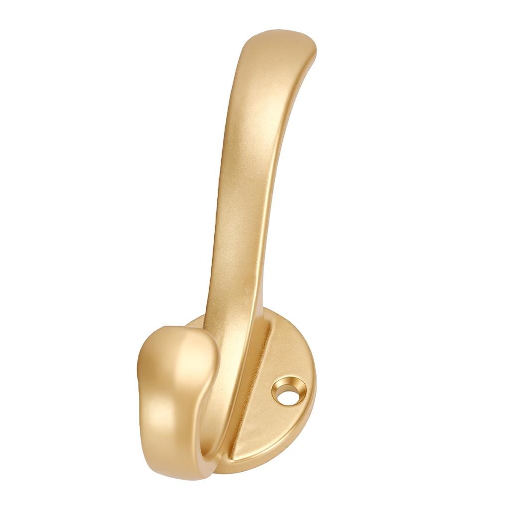 10 Pack Heavy Duty Aluminum Alloy Wall Coat Hooks No Drill Or Drill Dual Use Rust Proof Bathroom Towel Hook Entryway