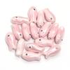 10 Pieces Artistic Double Sided Ceramic Fish Beads Crafting Supplies Spacers For Homemade Jewelry Phone Chains