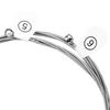 High Carbon Alloy Nickel Steel 6pcs Electric Guitar Strings 010 046 Inch Silver Bead Professional Studio Stage Long Life Bright Tone