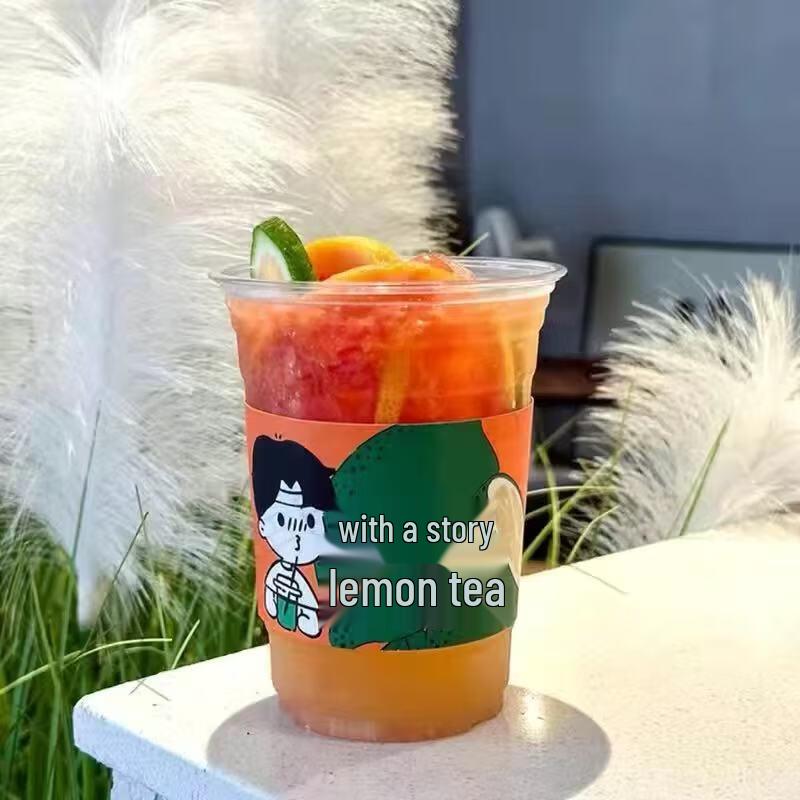 Набор стаканов Zhenshijia PET для холодных напитков 98 мм