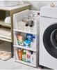 Multi-Model Plastic Clothing Folder: Drawer-Type Layered Storage Organizer with Built-in Shelf for Wardrobes