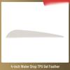 Longchen Water Drop Streamlined Rubber Fletching Arrows Accessories
