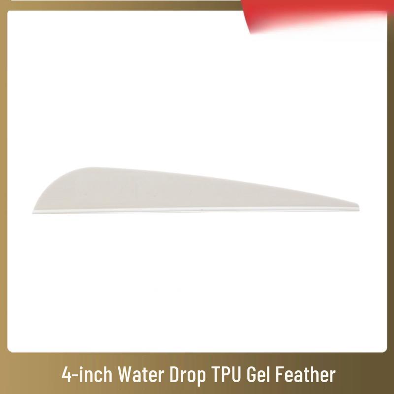 Longchen Water Drop Streamlined Rubber Fletching Arrows Accessories