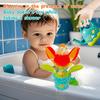 Sunflower Irrigation Bucket Bath Playset for Interactive Water Play with Automatic Sprinkler, Random Color Safe Fun Bathtub Toy for, Bath Toy